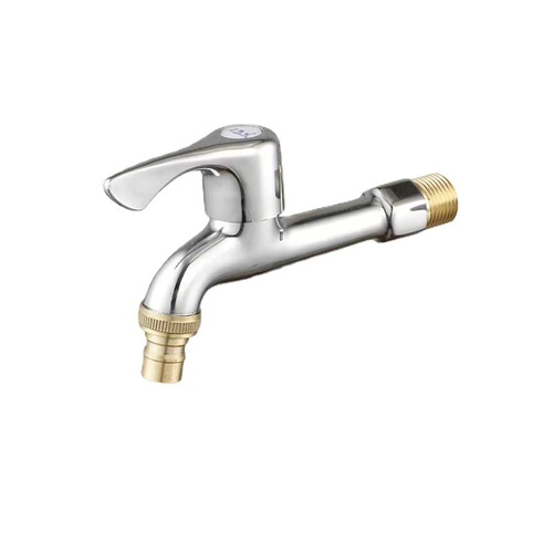 Wholesale full copper laundry faucet 4-way spigot Thickened and extended Home use mop pool quick open faucet