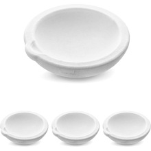 石英熔金碗铂金碗坩埚小型耐高温铸造家用熔化炼金烧金碗化铝工具