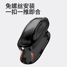适用特斯拉ModelX/S/Y/3汽车高档锌合金钥匙壳优质遥控器钥匙包套