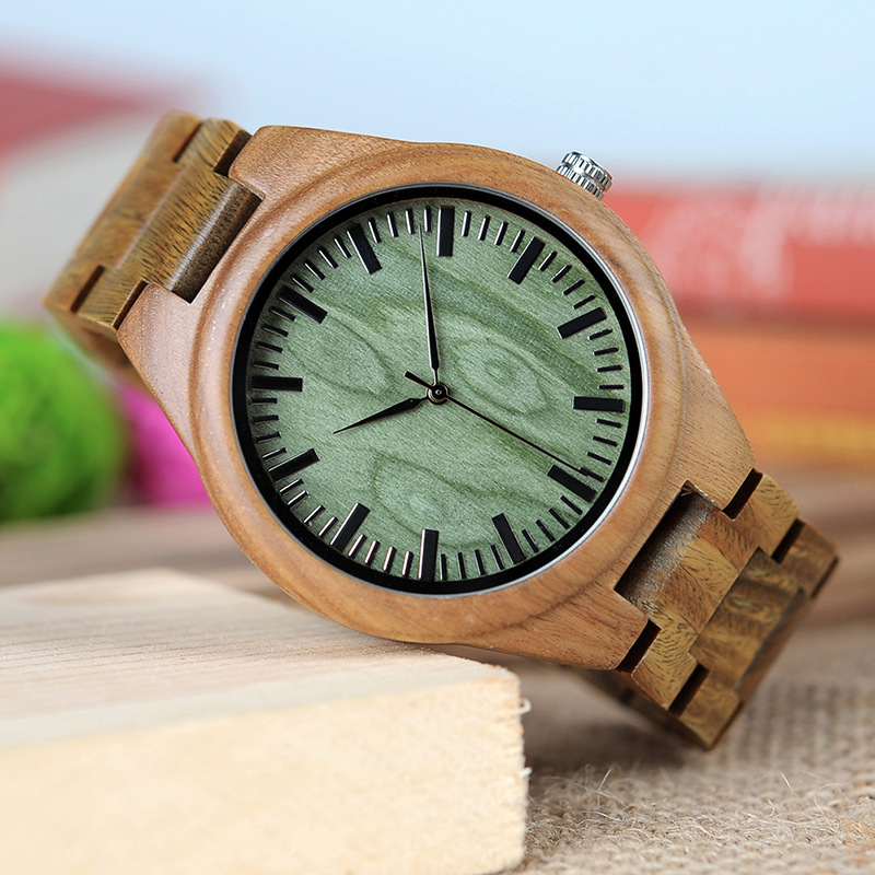 Bobo Bird Wooden Watch G19 Classical Wooden Pointer Type Quartz Watch Manufacturers Wholesale