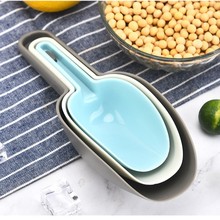 加厚塑料冰铲三件套咖啡豆面杂粮铲食品茶叶爆米花冰块铲米勺铲