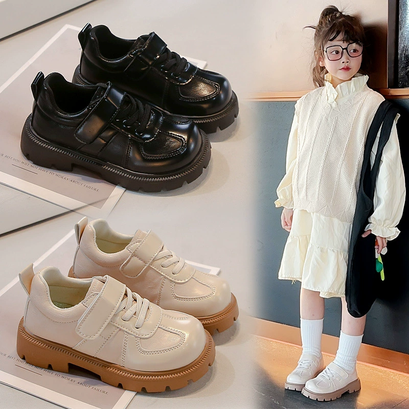 2025 Новый модный повседневный дикий студент исполняет маленькие кожаные туфли