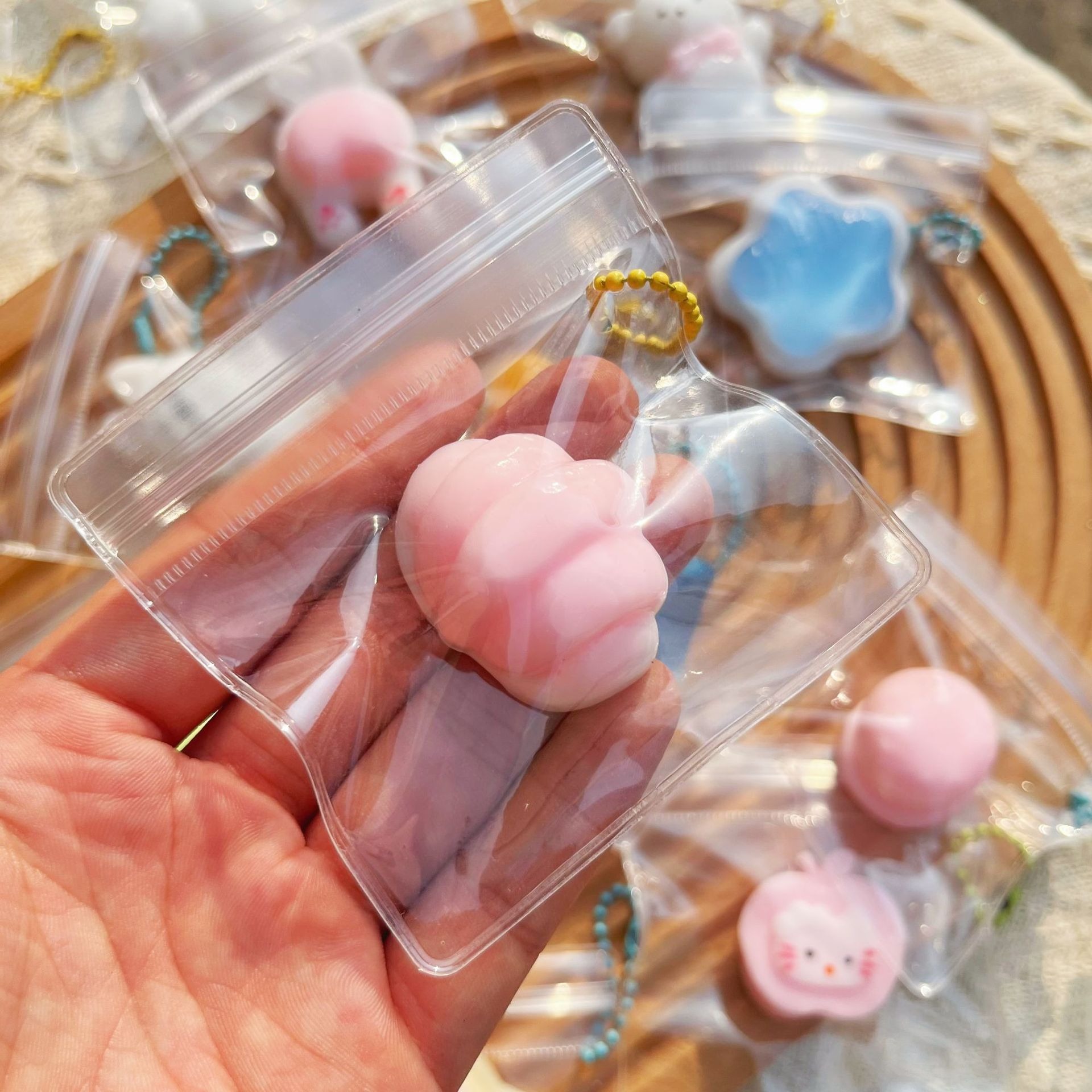 Pink piggy bag