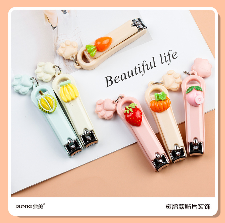 Cartoon Pattern Pendent Large Stainless Steel Nail Clipper display picture 7