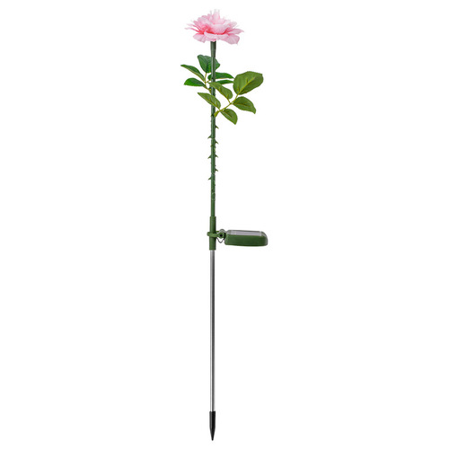 Solar outdoor light rose lamp villa courtyard garden balcony decoration lawn lamp landscape night light