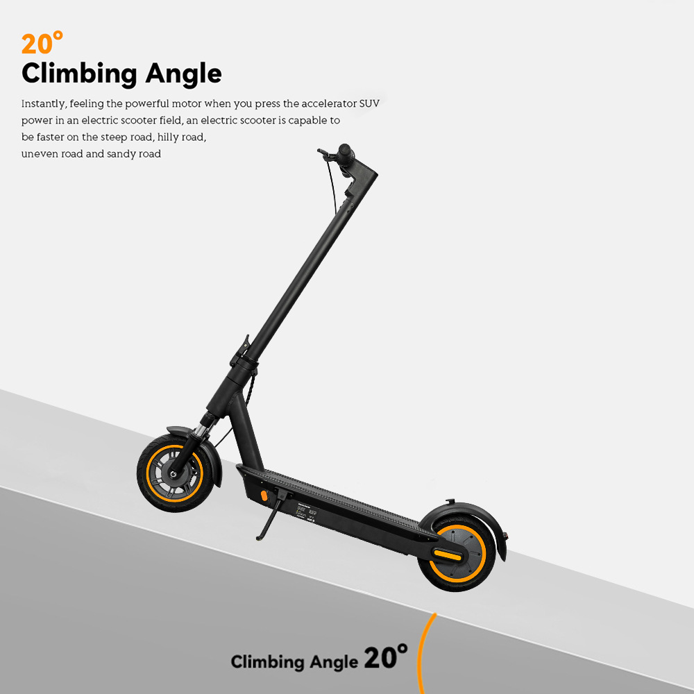 Hezzo Electric Scooter Commuter to Work Foldable Electric Vehicle MAX Europe and America Overseas Warehouse Delivery Tram
