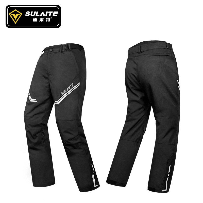 Suleite Motorcycle Riding Pants Men's Winter Riding Clothing Breathable Thickened Warm Anti-fall Highway Racing Clothing Equipment