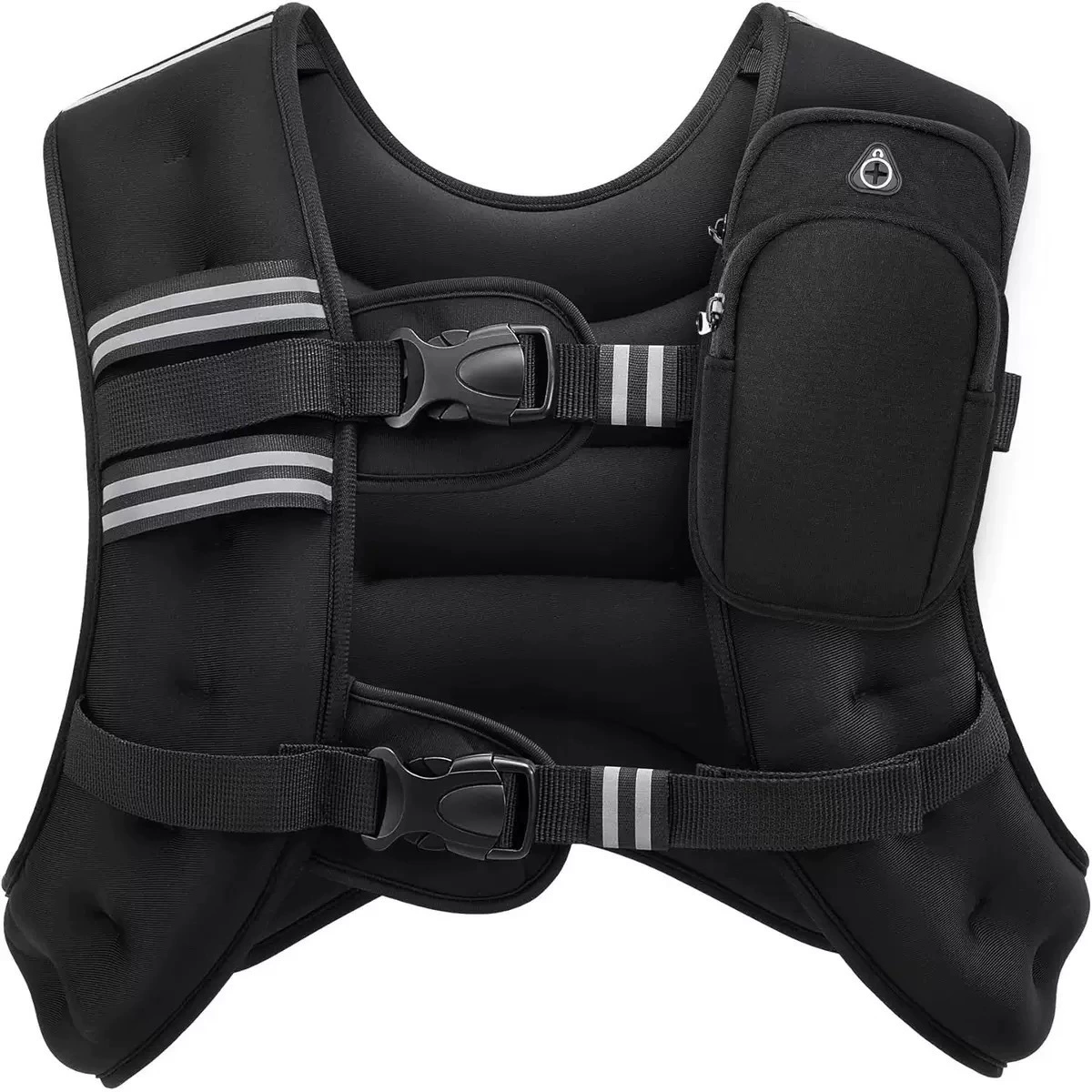 Invisible retroreflective vest for gym for training