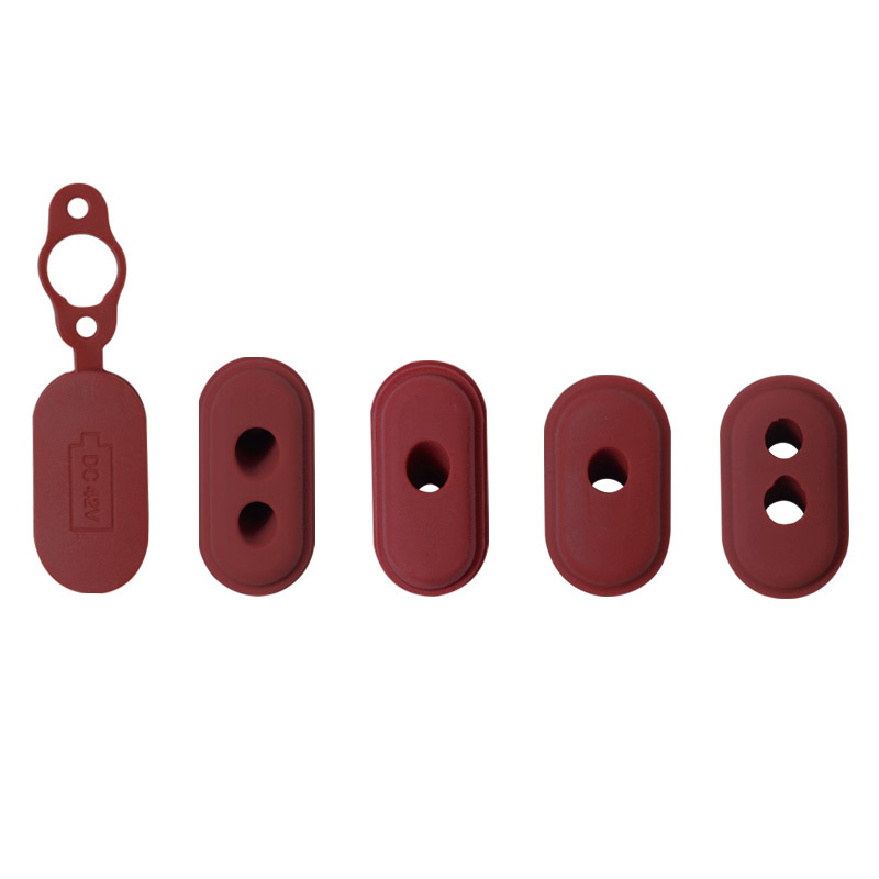 Adecuado para accesorios de scooter Xiaomi, kit de silicona, puerto de carga general, tapón impermeable/cubierta impermeable con succión magnética