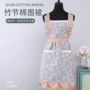 碎花厨房双肩家用围裙