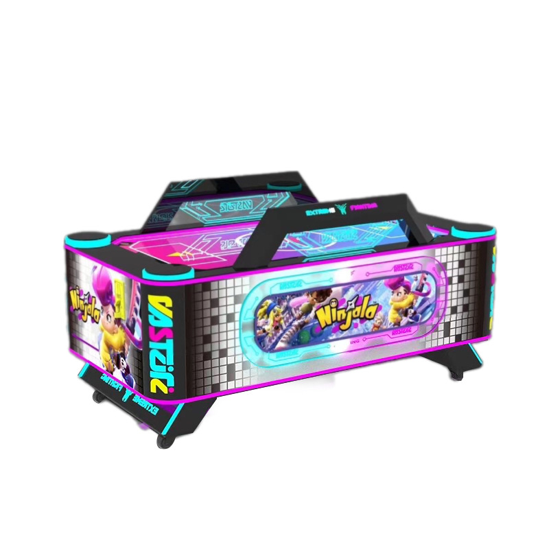 Juegos de videojuegos de hockey para niños, máquinas de entretenimiento a gran escala, fabricantes de equipos deportivos de moda, batallas transfronterizas, monedas