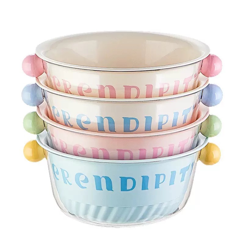 Canasta de drenaje de dopamina en el hogar Cocina de alto valor en el hogar Lavado de verduras de doble capa en el hogar Lavado de frutas de gran capacidad Canasta de verduras