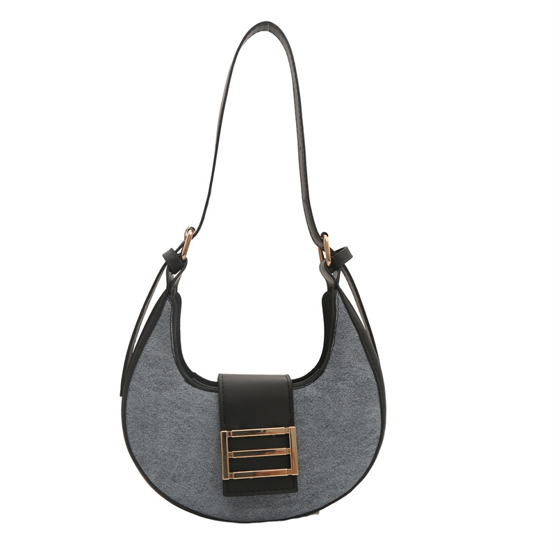 Bolso de moda de empalme en línea primavera y verano 2024, nuevo estilo universal temperamento extranjero bolso de hombro estilo coreano bolso de mujer universal
