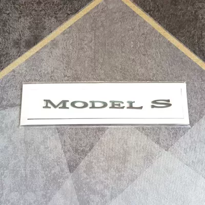 Car logo — for Tesla Hood Black Car - premium-version-matte-black-models