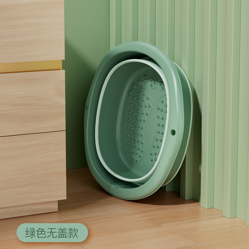 家用泡脚桶塑料加厚足浴盆老人加高按摩泡脚盆成人过小腿足浴跨境|undefined