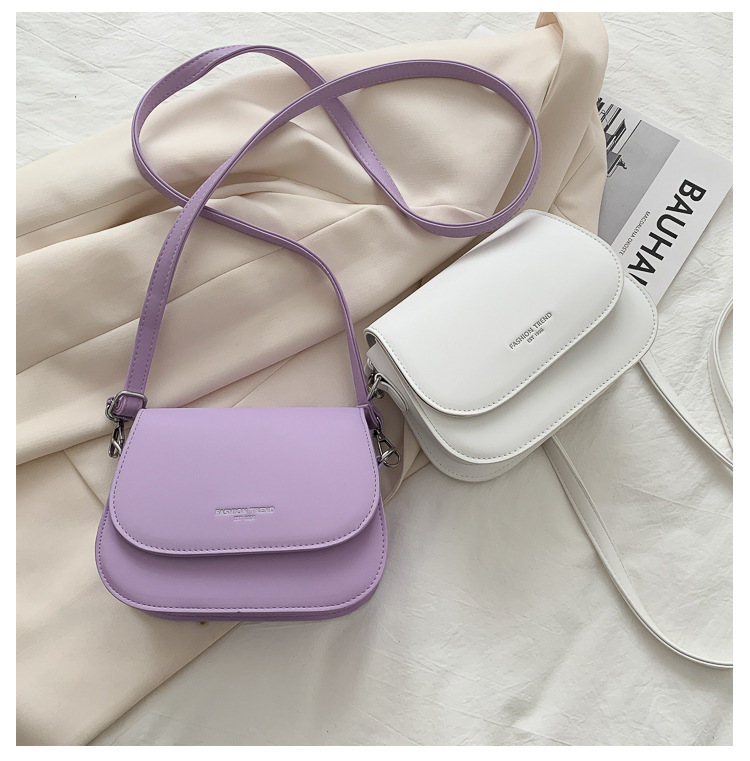 Women's Mini Pu Leather Solid Color Basic Cloud Shape Zipper Shoulder Bag display picture 5