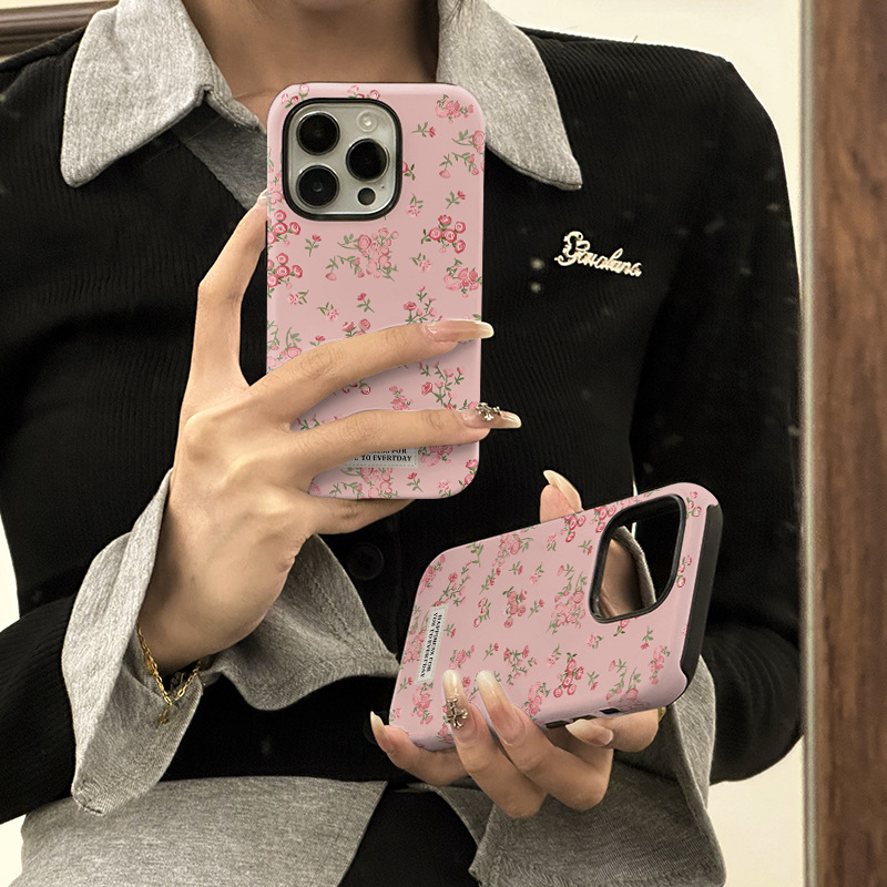 35g Weight iPhone Applicable Brands Phone Cases Classification PC Material Ditsy Floral Pattern Cute, Sweet Style PC Ditsy Floral Cute Sweet Phone Cases Phone Accessories 5