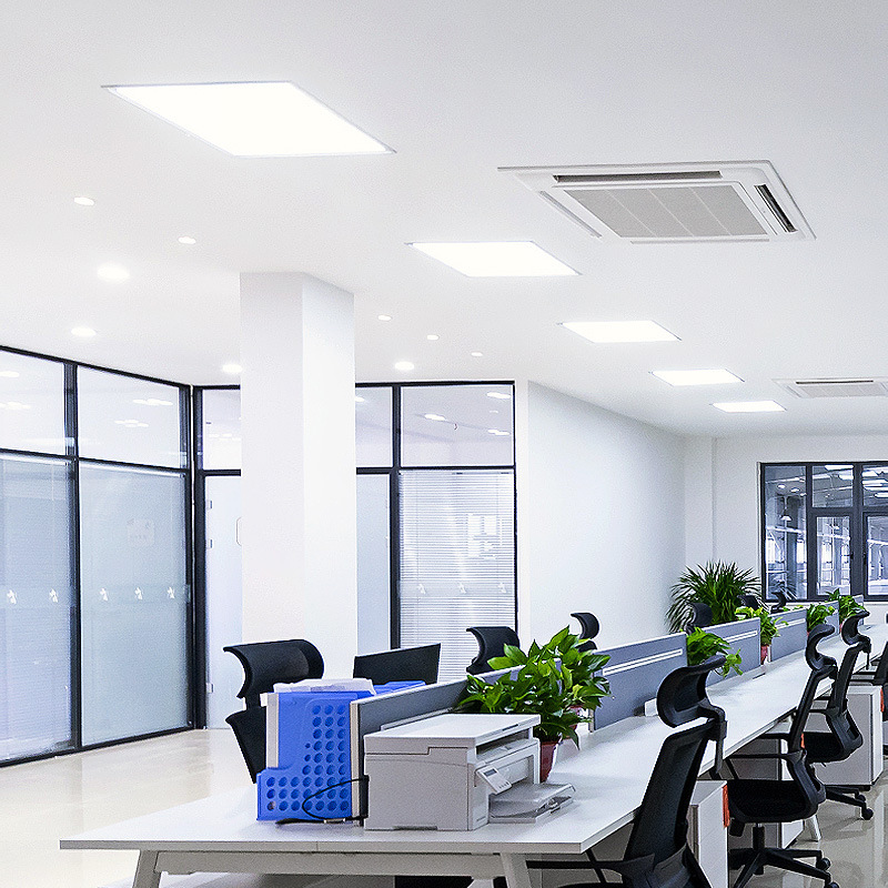 Marco de conversión de techo integrado marco de transferencia de calentador de baño de luz plana tablero de yeso oculto de montaje abierto Marco de aleación de aluminio LED