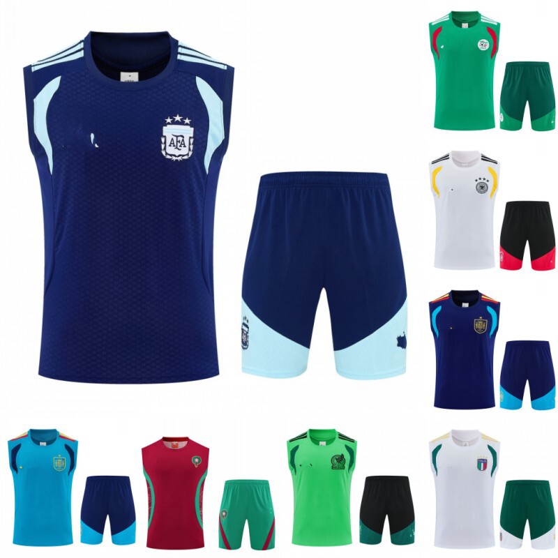 2526 National Team Vest Training Uniform Italy Adult Training Uniform Argentina Germany Set Training Uniform Vest 2526 National Team Vest Training Uniform Italy Adult Training Uniform Argentina Germany Set Training Uniform Vest