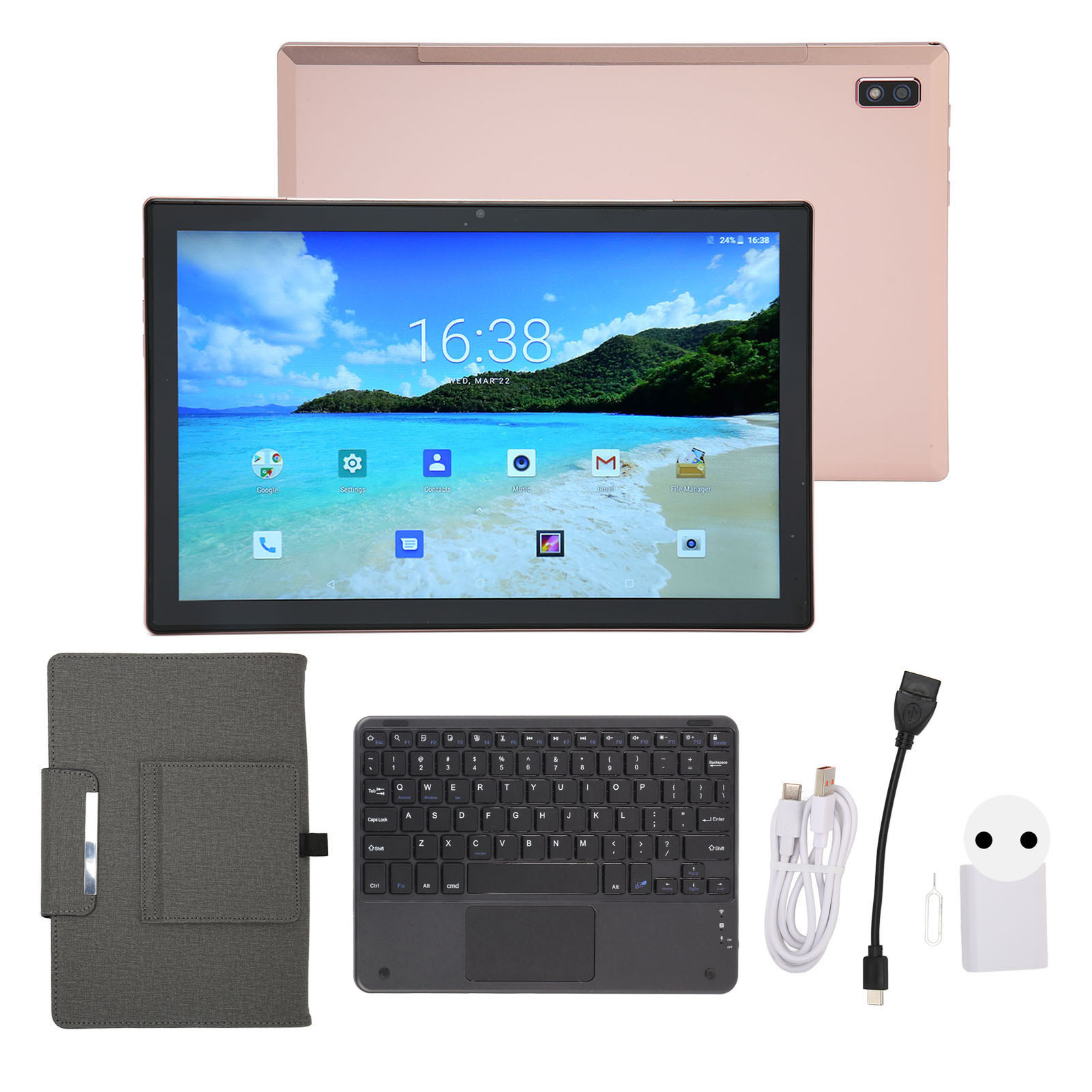 G18 Android New Tablet 10.1inch Tablet Google Version English Chinese Plug-In Card 4+32