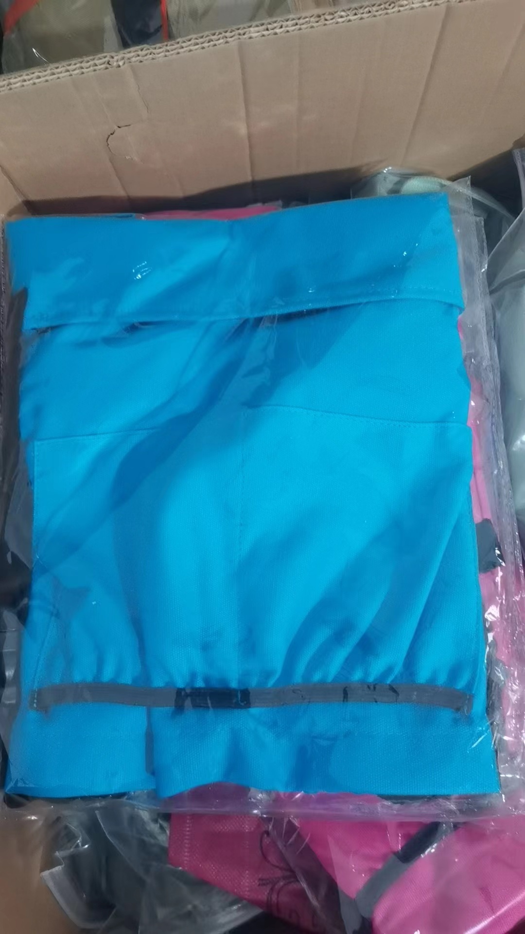 Bolsa de almacenamiento de delantal de lona al aire libre transfronteriza Recolección de frutas y verduras bolsa de almacenamiento de cosecha de liberación rápida de Bolsillo grande al por mayor