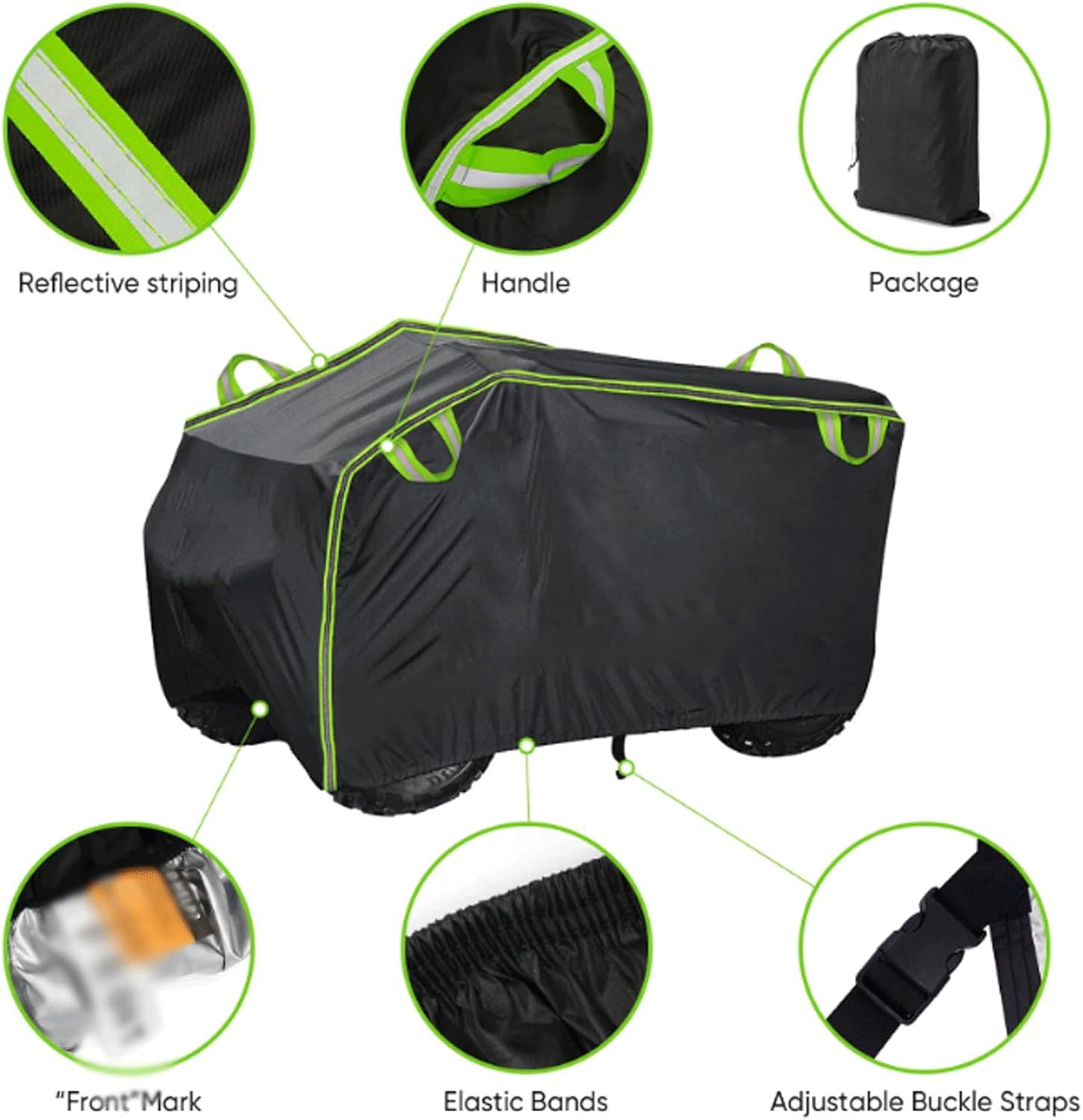 Thickened Electric Motorcycle Cover Dustproof Waterproof Oxford Cloth