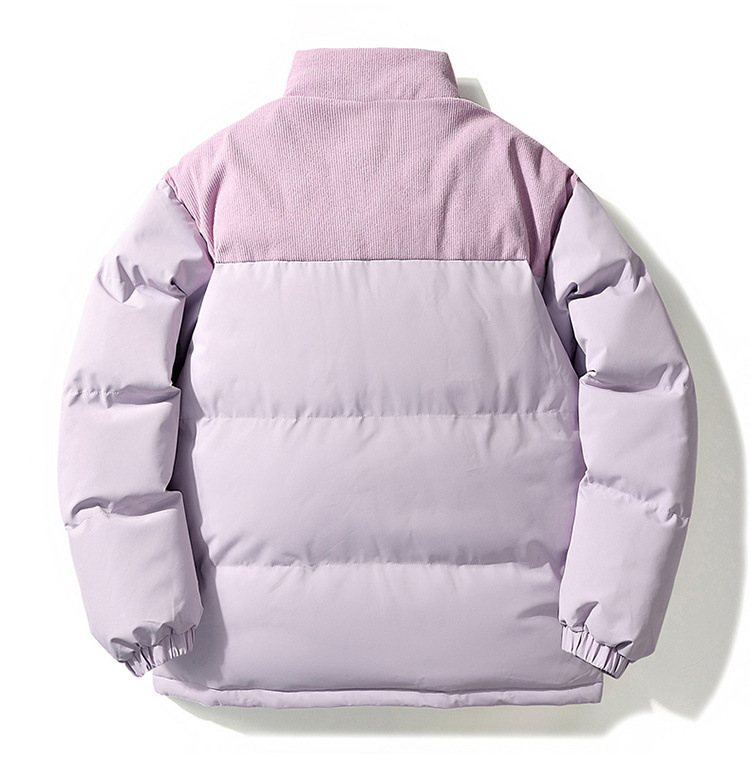 Doudoune à col montant pour homme et femme – Manteau d'hiver en coton 200 g (7 couleurs)_voghion.com