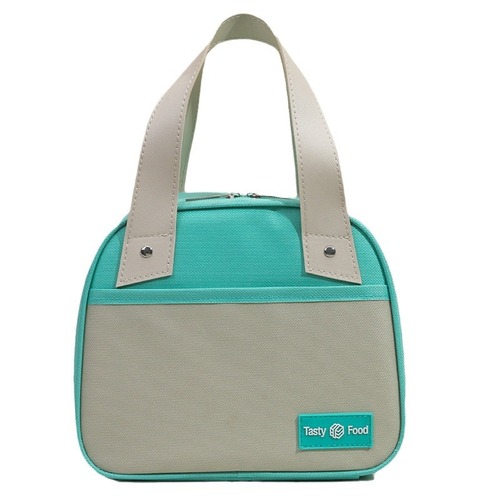 Large-capacity tie-dye high-style Japanese-style hand-held lunch bag portable thick insulation bag for office workers and students lunch bag