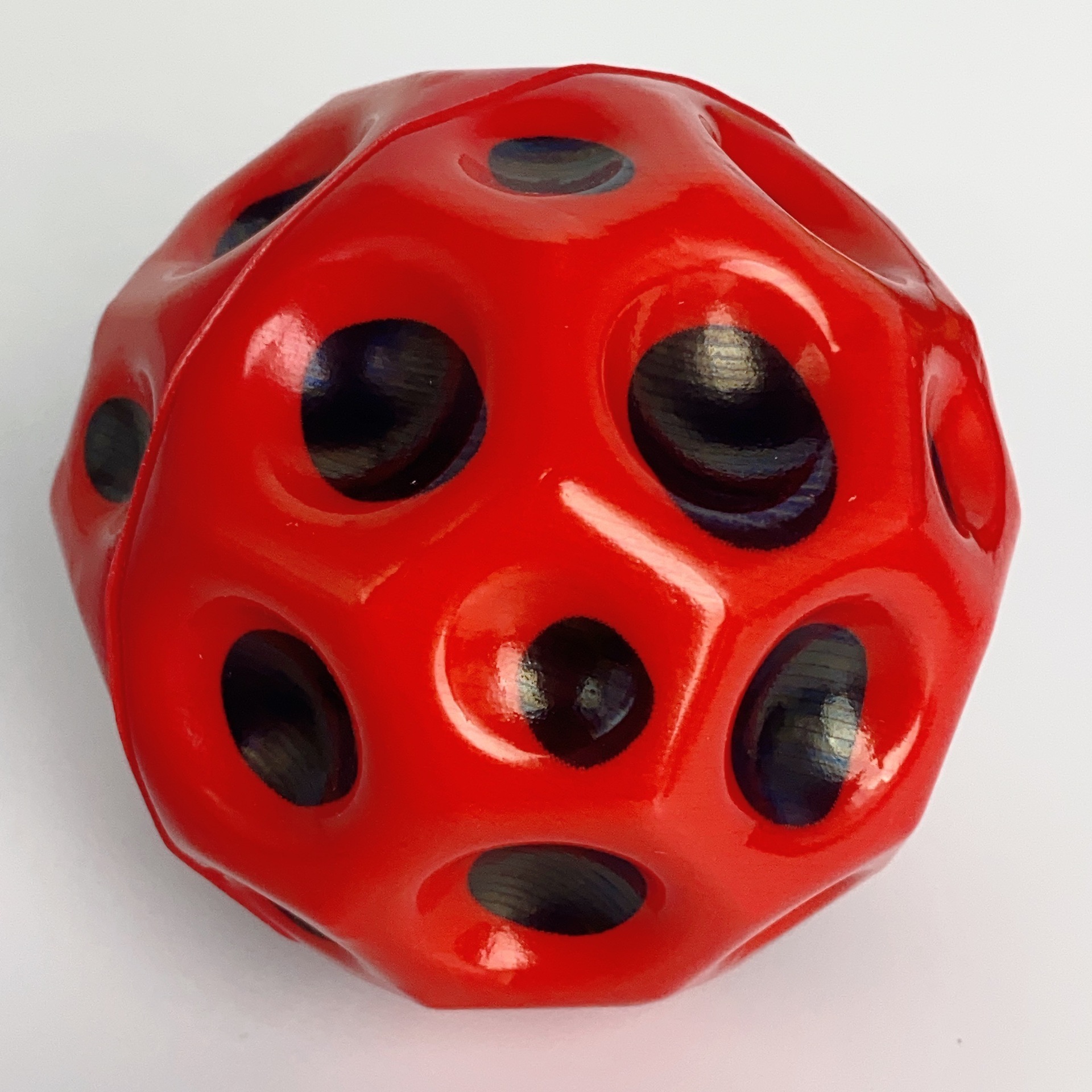 문스톤볼 6.3CM [레드]