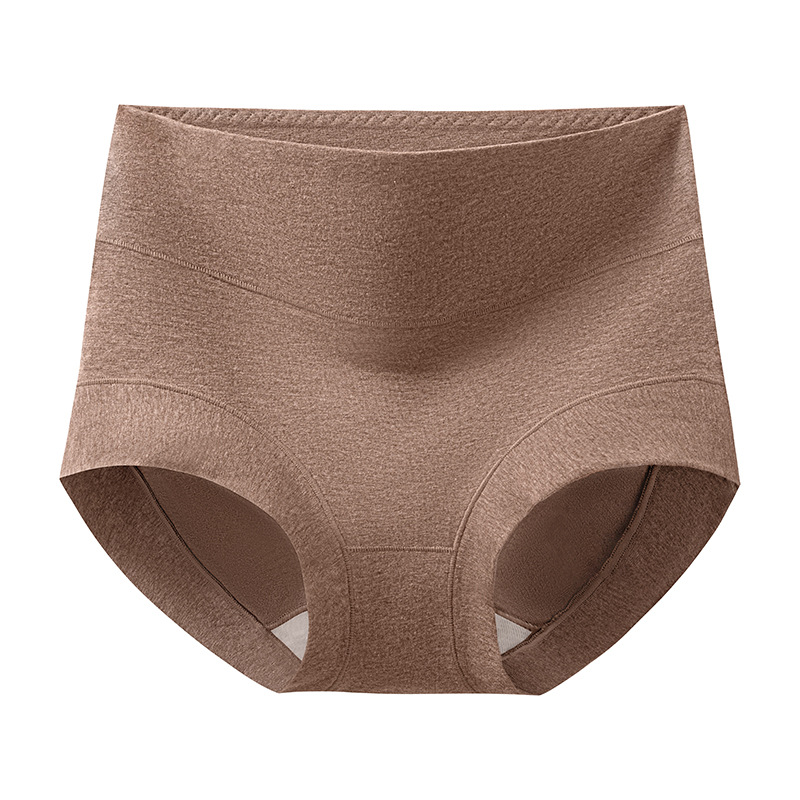 Ropa interior de abdomen de cintura alta, algodón antibacteriano de algodón para mujer, levantamiento de cadera, barriga pequeña, 2024 nuevo estilo, refrescante