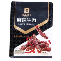 Liangpinpuzi Spicy Beef Jerky, 108g – Internet-Famous Snack with Retail Packaging, Wholesale Available; Ready-to-Ship Processed Food Items.