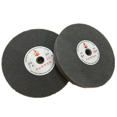 200*25 不织布尼龙轮8*1 纤维抛光轮轮尼龙抛光轮不锈钢打磨抛光