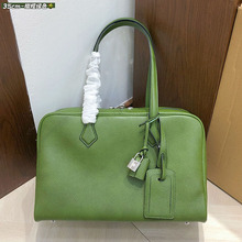 维多利亚包头层TC牛皮手提包大容量真皮女包波士顿单肩包秋季新品