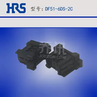 HRS����DF51-6DS-2Cԭװ2mm�����ȫ������·�嵽���½�ͷ6PIN