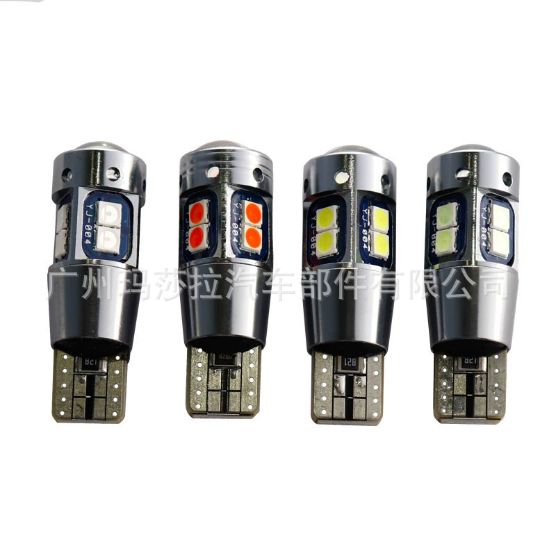 Автомобильный светильник LED T10 3030 10SMD, фонарь, свет для чтения, W5W, высокая яркость