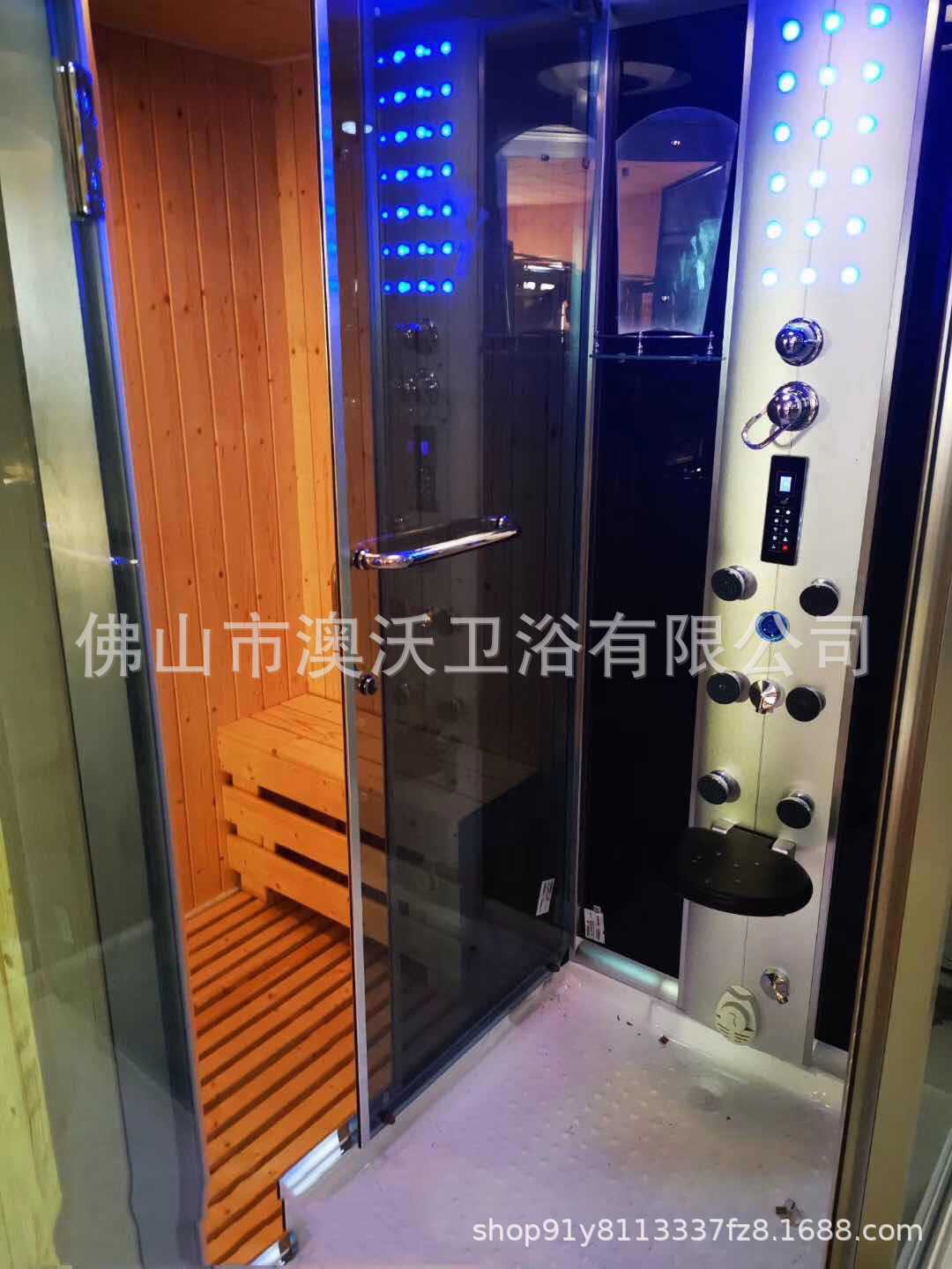 Masaje sauna ducha de vapor Portátil Baño ducha con función de vapor húmedo tipo diamante sala de vapor seco 8013