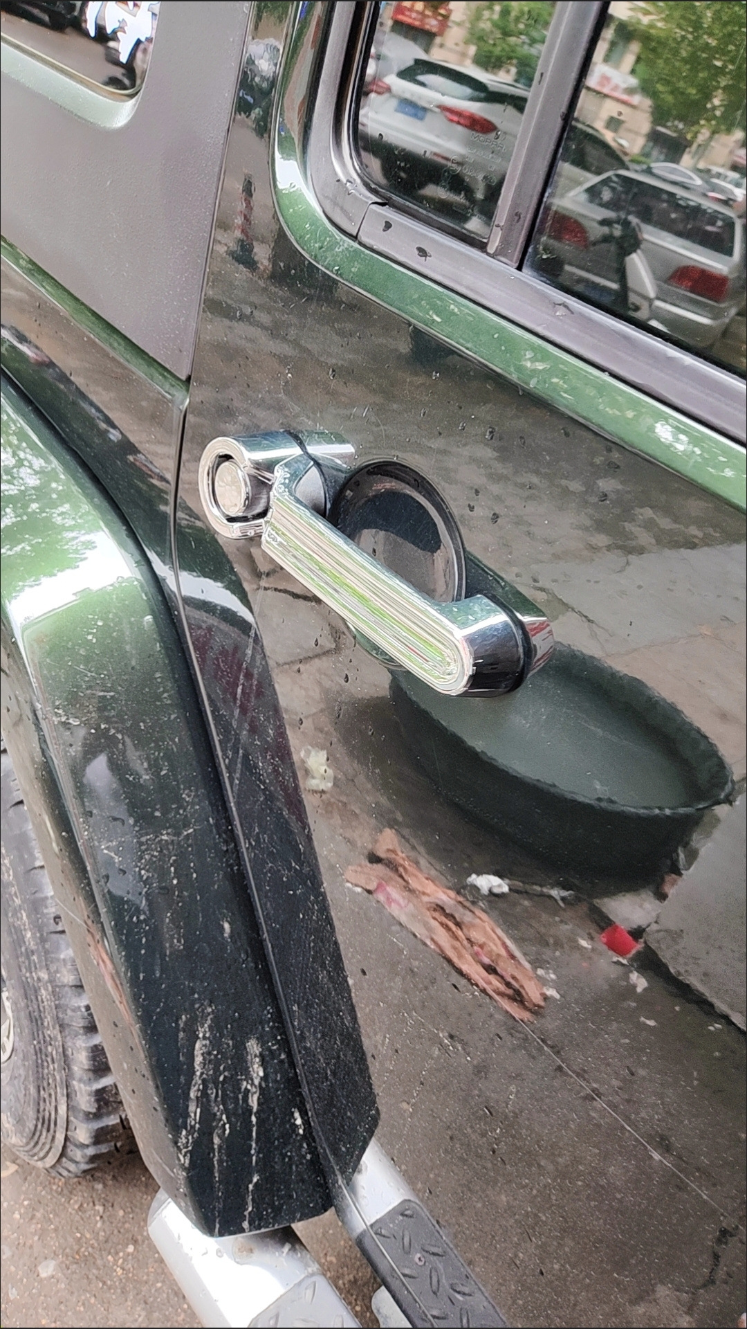 Suitable for JEEP Jeep Wrangler handle shell Wrangler door handle bright cover Wrangler handle plating