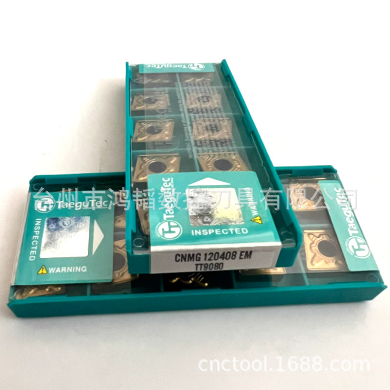 CNMG120408-EM TT9080特固克数控刀具切削刀片 加工不锈钢车刀头