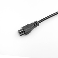 1.5-meter EU-standard plum blossom tail EU-compliant dual-circle three-core power cord laptop adapter Lenovo plug cord