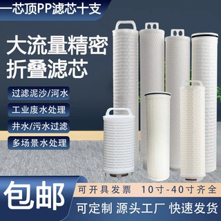 40寸大流量滤芯折叠滤芯保安过滤器滤芯精密过滤器滤芯3M颇尔派克