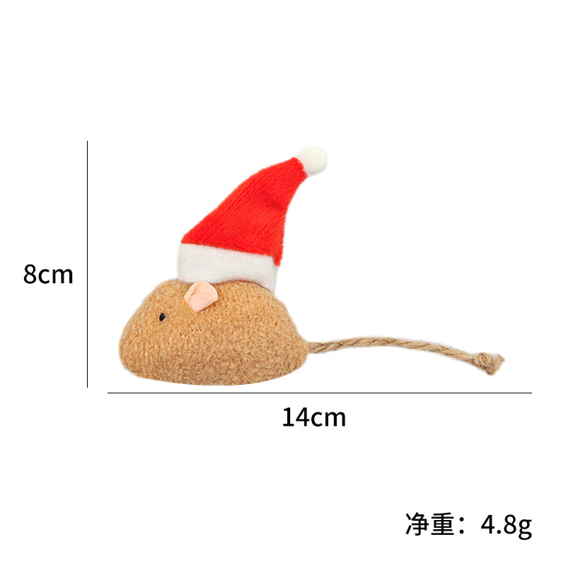 クリスマスペット用品キャットミントマウス猫草猫さわやかなおもちゃ抗うつ猫のおもちゃ卸売|undefined