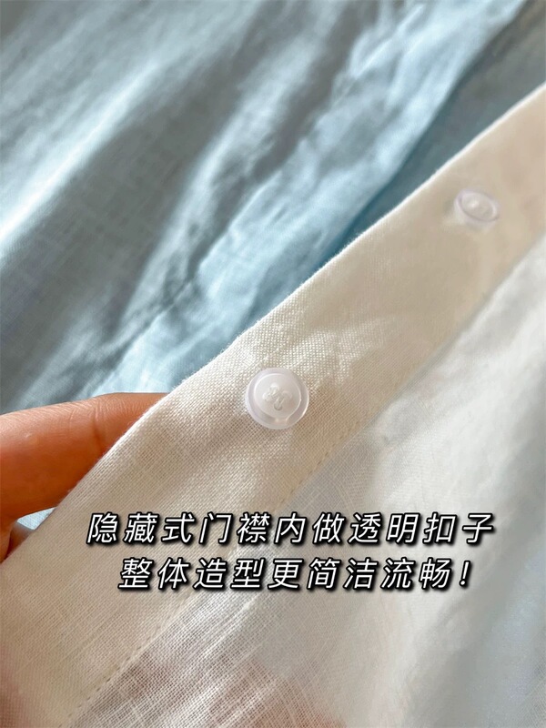 小禾亜麻ラミー麻老銭風女装上着襟長袖シャツ薄い麻料日焼け止めシャツの女性|undefined