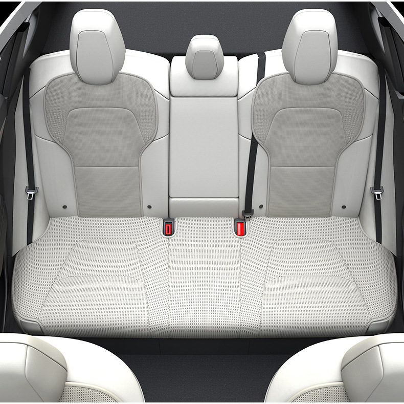 Suitable for Tesla ModelY Rejuvenation New Edition Cushion Seat Protection Cushion Nappa Skin Breathable Ventilation Protective Equipment
