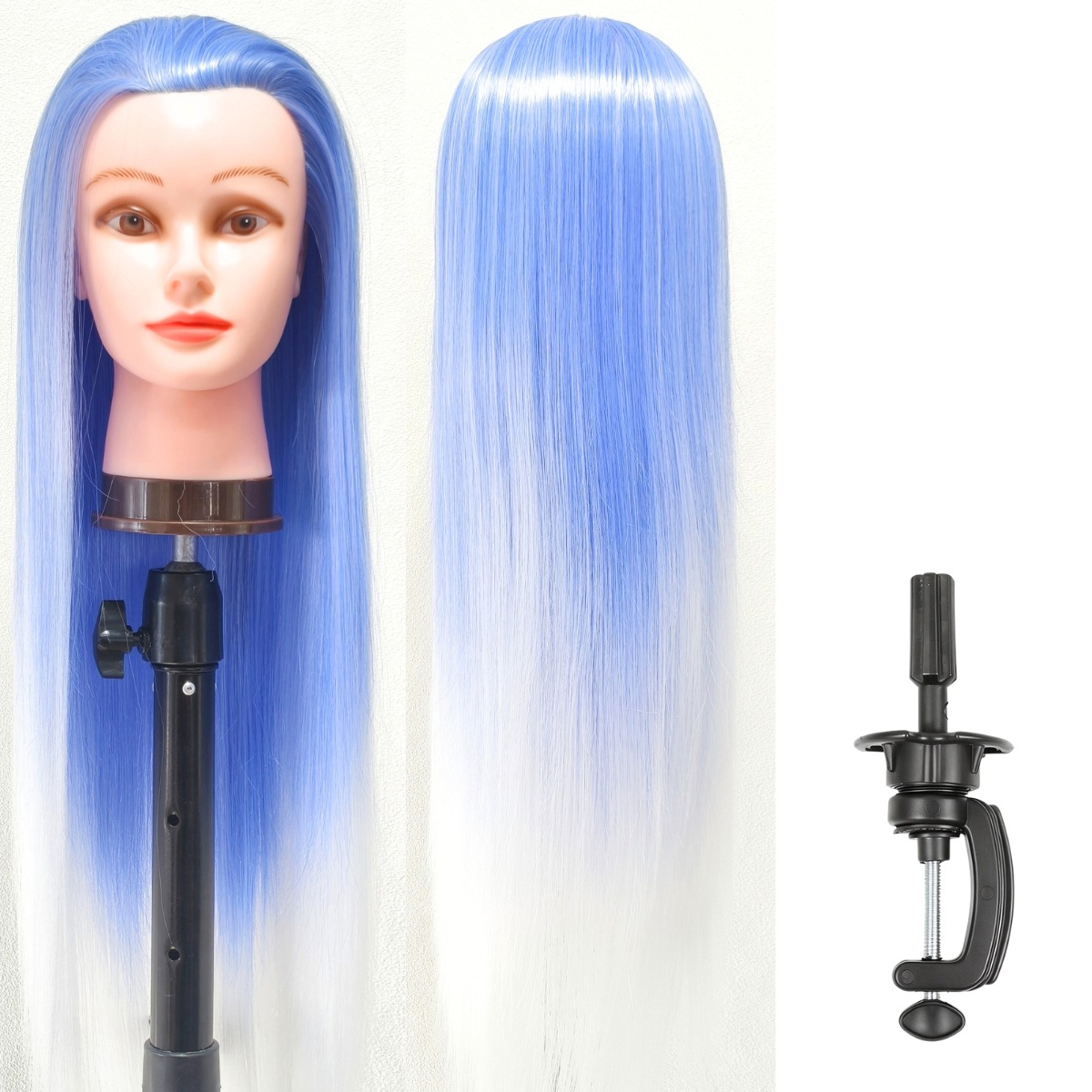 Maniquí de Cabeza para Peluquería de Fibra de Alta Temperatura image 15