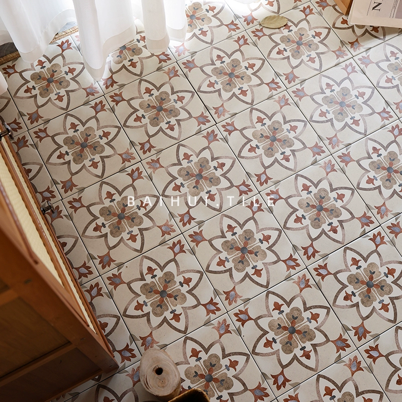 Марокканская ретро старая маленькая плитка для ванной, балкона, кухни, пола, двора, ресторана, магазина одежды, кофейни