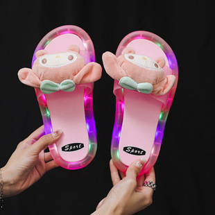 Neon footwear, shoes, slide, slippers, internet celebrity, wholesale
