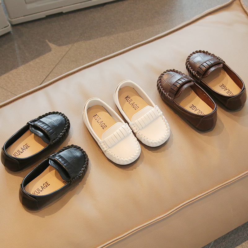 One Step – petites chaussures en cuir à semelle souple, polyvalentes, simples, pour garçons et filles, décontractées, pour enfants_voghion.com