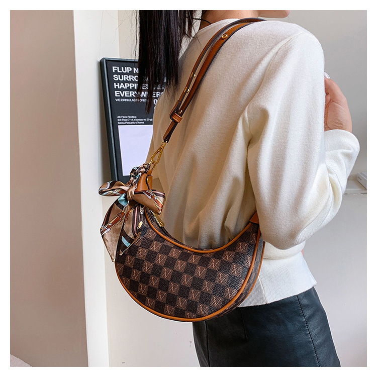 Women's Crossbody Shoulder Bag, Stylish Printed Single Shoulder Bag_voghion.com