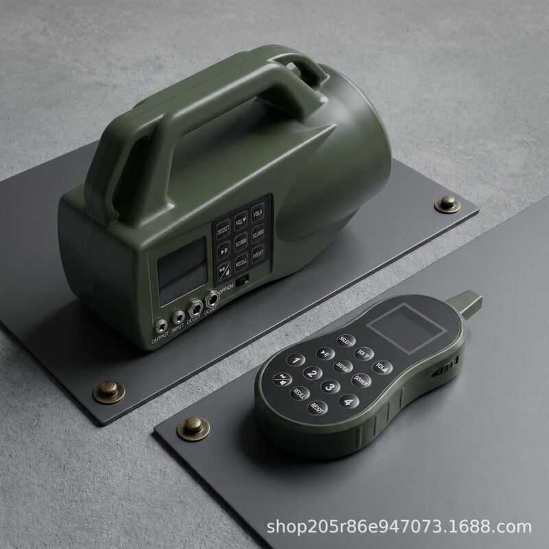 Exported Outdoor Farm High-Frequency Electronic Bird Sound Player with Strong Magnets, Dual Display, and Remote Control for North American Farms Exported Outdoor Farm High-Frequency Electronic Bird Sound Player with Strong Magnets, Dual Display, and Remote Control for North American Farms