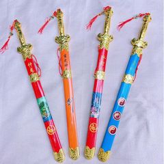 新款神龍封神劍兒童寶劍玩具景區廟會地攤好賣木刀木劍批發